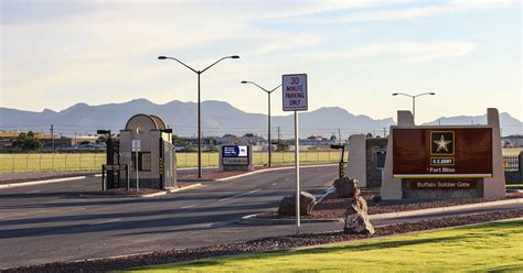 sheridan gate fort bliss|fort bliss vhic gate.